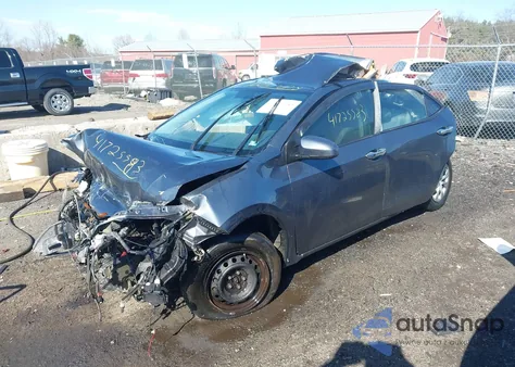 2014 Toyota Corolla L из США, поврежденный, VIN 5YFBURHE4EP120852